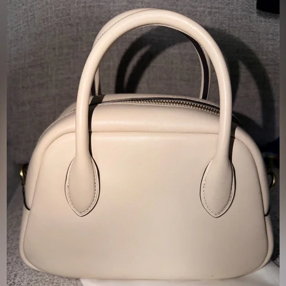 Coach bowling leather bag
